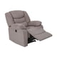 thumbnail image 1 of Sillón Reclinable tapizado en tela color taupe Cosmobel Milán, 1 of 4
