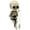White and Green, variant on Cute Skeleton Decor Mini Funny Skeleton Fishing Halloween Decoration, Skull Fish Tank Decorations Garden Pond Accessories Figurines, Indoor Computer Bookshelf Christmas Accessory Statue for Desk