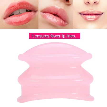 WALFRONT Women Lip Enhancer Silicone Lip Plumper Suction Device Beauty Tool for Mother Ladies Gift
