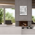 thumbnail image 3 of Epic Graffiti 'Leaf Skeleton BW' by Design Fabrikken, Giclee Canvas Wall Art, 26"x34", 3 of 8