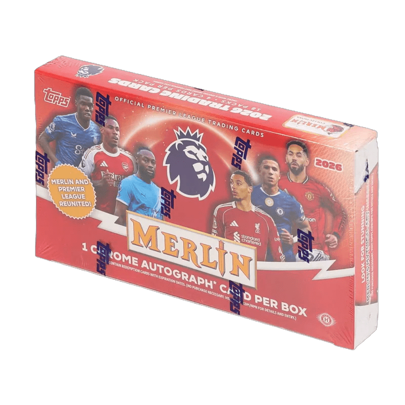 2026 TOPPS Merlin Premier League Hobby Box - Walmart.com