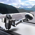 thumbnail image 1 of Accesorios fijos para coche, navegación a prueba de golpes, soporte para teléfono móvil lar--negro oso de fresa Electrónica, 1 of 5