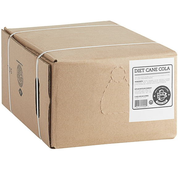 Boylan Bottling Co. 5 Gallon Bag in Box Diet Cane Cola Beverage / Soda Syrup
