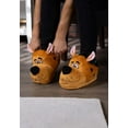 thumbnail image 7 of Ground Up Scooby Doo Adult Slippers, Cozy Plush Slipper, Unisex Brown, Size 10, 7 of 7