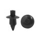 thumbnail image 1 of 20Pcs 7x15x22,5mm Vehículo Grapas Plástico Negro Tornillos Paneles de Puertas Remaches, 1 of 1