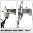 thumbnail image 4 of GSE Games & Sports Expert 24 Chains Deluxe Disc Golf Targets Basket. Metal Flying Disc Golf Practice Basket for Outdoor Backyard, Schoolyard and Basketball Gym - Black, 4 of 7