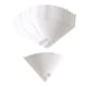 thumbnail image 3 of Inteprter 250Pcs/Pack Cone Paper Funnel Dual Purpose Paper Strainers Funnel Paint Artesanía, 3 of 6