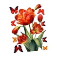 thumbnail image 1 of Adhesivos de Ventana con Diseño Floral Y Primaveral, Decoración Estática para Interiores, 1 of 9