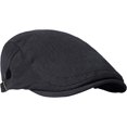 thumbnail image 1 of Boinas negras para hombre y mujer, gorra plana transpirable, boina vintage, gorra de golf para conducir, gorra de hiedra Gatsby vintage ajustable para primavera, verano y otoño, 1 of 5