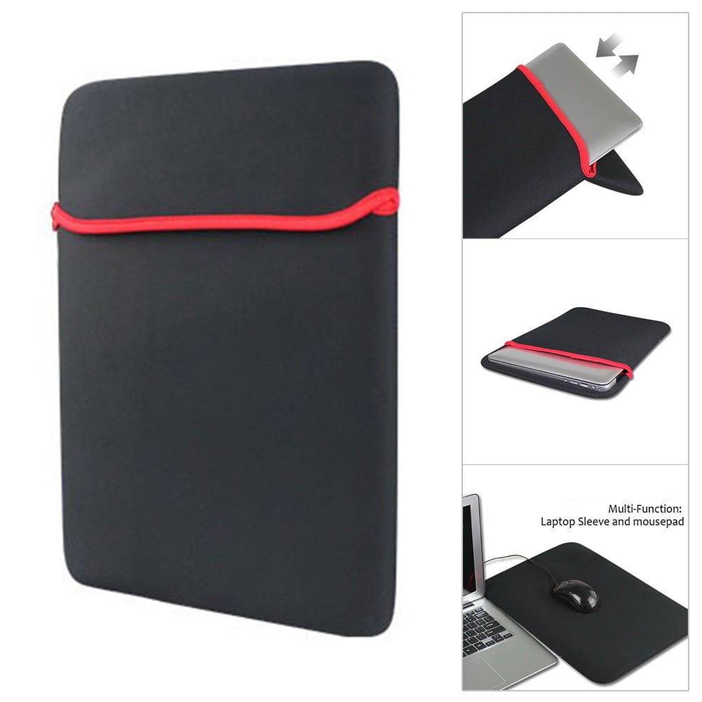 7"-17" Inch Soft Neoprene Sleeve Pouch Bag Case For Tablet Laptop PC Notebook 