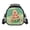 Capybara Watermelon Print, variant on Uourmeti US Flag Eagle Design Durable Kids Lunch Bag, Premium Fabric Mesh Pocket Insulated Kids Insulated Lunch Bag for Picnics Travel