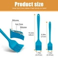 thumbnail image 4 of KitsKap Silicone Basting Brush 2 Pcs Pastry Brush for Oil, Grill Barbecue Sauce Baking , Blue, 4 of 7