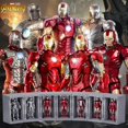 thumbnail image 2 of Zd Toys-figura de acción de los vengadores de Marvel, 4 pulgadas, Iron Man Hall of Armor, regalo de cumpleaños para niño, Hobby Collection, envío gratis Fivean unisex, 2 of 2