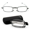 thumbnail image 1 of Healthy Compact Folding Frame Reading Glasses Rotation 2.0 1.5 Eyeglass Lot P1, 1 of 5