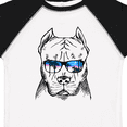 thumbnail image 4 of Inktastic Pitbull Sketch Portrait with Sunglasses Boys or Girls Toddler T-Shirt, 4 of 5