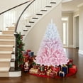 thumbnail image 4 of Gymax 5  FT Artificial Christmas Tree Hinged Snow Flocked Xmas Tree w/ 456 Lush Branch Tips, 4 of 10