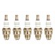thumbnail image 5 of Bujía Uxcell BM6A 3 Electrodos para M7 / L7T / CJ8 / Reemplazo de Bujías 1560, 5Pack, 5 of 5