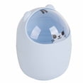 thumbnail image 3 of Mini Desktop Trash Can Mini Desktop Wastebasket Cute Mini Trash Can Mini Desktop Trash Can Cute Appearance Large Opening Desk Plastic Garbage Can Detachable Waste Basket With Lid, 3 of 8