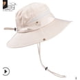 thumbnail image 4 of Nouveau Chapeau de Soleil d'Été pour Hommes Chapeau de Pêche Randonnée Large Bord Protection UV, 4 of 5