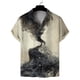 thumbnail image 3 of Camisas de verano 2024 para hombre, camisas casuales frescas con estampado de leopardo 3D para playa, camisas de manga corta con solapa, blusas de calle, ropa para hombre y mujer, 3 of 5