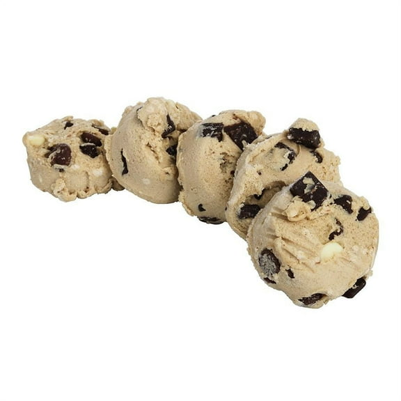 Otis Spunkmeyer Sweet Discovery Triple Chocolate Cookies Dough, 1.33 Ounce - 240 per case.