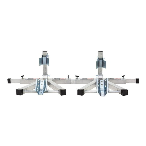 Black Widow BWPROCHOCK2 NoDrill Aluminum Motorcycle Wheel Chock