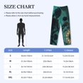 thumbnail image 3 of Mens Pajama Pants, Halloween Gothic Skull Rose Mens PJ Pants Bottoms Sleep Pants Lounge Pants with Pockets Mens Pajama Pants - Soft Sleep & Lounge Pants for Men, Casual PJ Bottoms Pants with Pockets, 3 of 7
