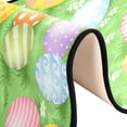 thumbnail image 6 of Dreamtimes Multi-Colored Easter Eggs Hallway Runner Rug 2'x6' Kitchen Rug with Rubber Backing Spring Green Lawn Non Slip Entryway Rug Runner Washable Soft Area Rug for Hallway Bedroom Kitchen Decor, 6 of 6