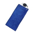thumbnail image 2 of Toalla de golf Toalla de bolsas de golf suave con clip de limpia de tela de golf accesorio Azul, 2 of 8