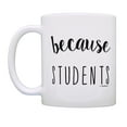 thumbnail image 2 of ThisWear Funny Teacher Gifts Because Students Teacher Mugs Teacher Humor 11 ounce 2 Pack Coffee Mugs, 2 of 4