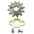 thumbnail image 4 of Colaxi 6xFront Engine Sprocket 428 17mm 12T Repair Set for Motorcycle Bike, 4 of 8