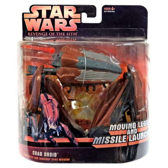 Star Wars Revenge of the Sith Crab Droid Figure 2005 Hasbro 85571