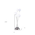 thumbnail image 4 of HomeRoots 475646 27.5 x 7 x 7 in. Silver Chrome Six Light Globe Desk or Table Lamp, 4 of 5