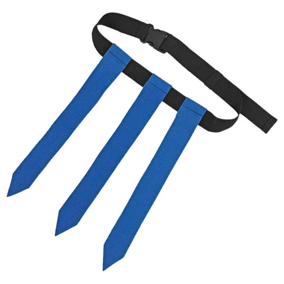Raindrops Adjustable Football Belt Flags for Rugby and Football Sports Activities Waist Belt