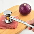 thumbnail image 3 of Attendrisseur de Viande Maillet Marteau à Viande Robuste Marteau de Cuisine pour Viande Marteau de Cuisine pour Viande, 3 of 7