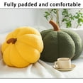 thumbnail image 3 of 3D Simulated Pumpkin Pillow Plush Pillow Sofa Cushion Pumpkin Shaped Pillow Cute 3D Shaped Cushion, 3 of 10