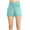 B-Green, variant on Women's Athletic Solid Color Shorts For Women Running Workout Gym Short Dry High Waisted B-Red