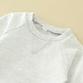 thumbnail image 7 of Sngxgn Toddler Baby Boy Clothes Long Sleeve Tops + Pants Sweatsuit Outfits(Grey,100), 7 of 7