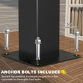 thumbnail image 6 of 10'×20' Outdoor Louvered Pergola, Aluminum Outdoor Louvered Pergola Patio with Adjustable Roof, Gazebo for Outdoor Deck, Backyard, Garden, 6 of 6