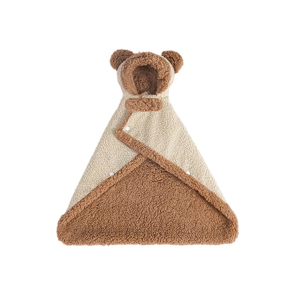 Insulating Cape Wrap Soft Hooded Animal Blanket For Small And Cats Cozy Cold Weather Outdoor Adventure Comfort