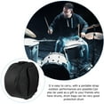 thumbnail image 4 of LOLIPPYY Snare Drum Cases Black with Storage for Musicians 1Pack, 4 of 8