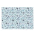 thumbnail image 1 of Nautical Cutting Board, Various Sea Shell Pattern Underwater Bubbles Ocean Maritime Print, Decorative Tempered Glass Cutting and Serving Board, Large Size, Indigo Pale Blue Purple, by Ambesonne, 1 of 1