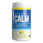 Natural Calm Natural Calm Magnesium Citrate Powder (Sweet Lemon Flavour), 452g - Quick Absorbing - Loved Magnesium Drink