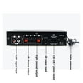 thumbnail image 5 of Car Bluetooth Stereo Amplifier Hifi Digital Audio Home Karaoke Power Amp FM USB Car Auto Amplifier With Remote Control 90W+90W ,Scalable Fun, 5 of 7