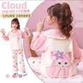 thumbnail image 1 of Camisón fino de dibujos animados Kawaii Sanrio para niña, conjunto de pijamas de algodón, regalos de Navidad, Cinnamoroll, Anime, otoño, 1 of 4