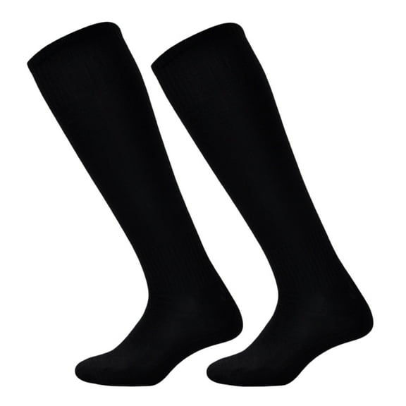dianhelloya Long Tube Socks Breathable Sweat Absorption No Odor Elastic Long Tube Socks for Playing Football