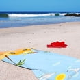 thumbnail image 4 of Zatoumnr Single-Sided Print Quick Dry Beach Towel, 28"x55.1", Microfiber Double-Sided Fleece, Versatile for Swimming and Bathing Vacation Necessities Gifts Swim Towels, 4 of 6