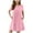 Pink, variant on Girls Short Sleeve Summer Dress Kids Casual Crewneck Loose Beach Short Dresses with Pockets 5-13 Years Black 7-8 Years