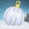 thumbnail image 5 of Elainilye Christmas Inflatable Decorations PVC Glitter Ball 18 Inches for Outdoor Indoor Tree Holiday Decor, 5 of 8