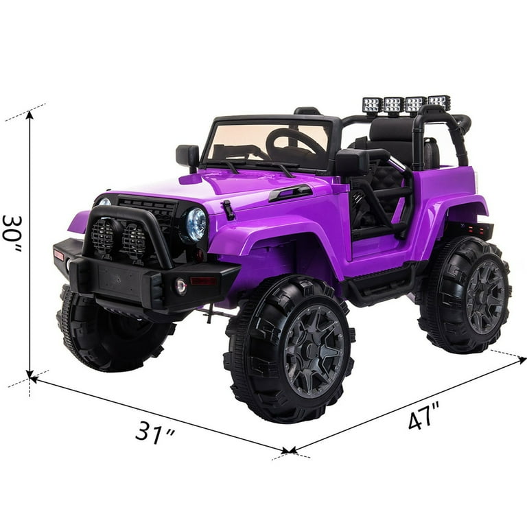 Ride on Cars with Remote Control 12V Ride on Toys for Boys Girls
